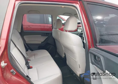 2018 Subaru Forester 2.5I from USA, damaged, VIN JF2SJABC1JH446987